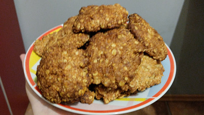 Ovesné placičky - hrnkový recept, Ovesné placky