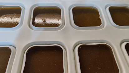 Demi glace v pomalém hrnci, Připraveno k zamražení
