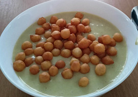 Krémová polévka pórková s brambory