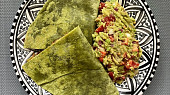 Quesadilla plněná jackfruitem