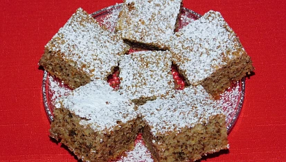 Jablkový koláč litý na plech