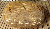 Kváskový žitno pšeničný chléb s pohankou