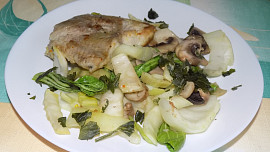 Plněné rybí filety se zeleninou