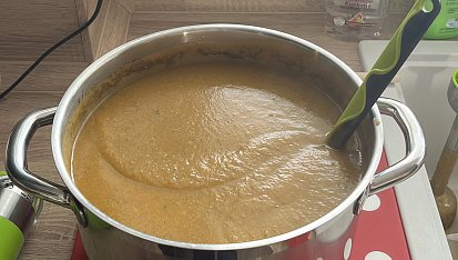 Zeleninová kaše pro Lukáška (od ukončeného 5.měsíce), Udělala jsem z toho 44 porci po 90g a to jsem dala jen 1 kd mrkve a 300g brokolice