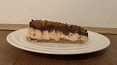 Arašídový cheesecake s čokoládou