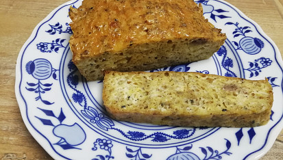 Low carb chleba se sýrem