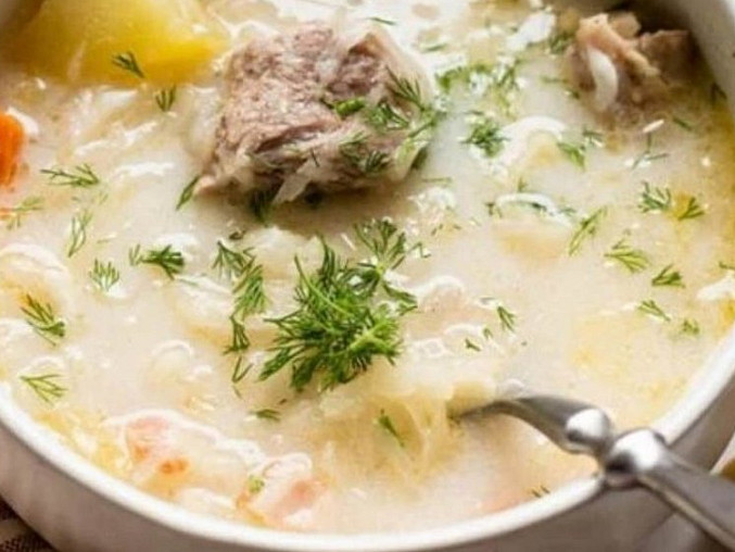 Ukrajinská polévka Kapušniak