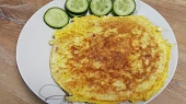 Vaječná omeleta s ovesnými vločkami