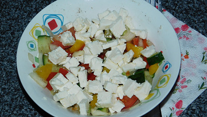 Šopský salát - šopák
