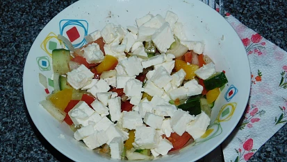 Šopský salát - šopák