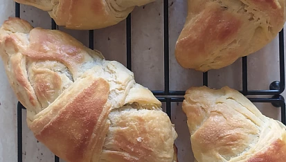 Čokoládové croissanty
