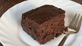 Bezlepkové fazolové brownies