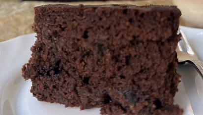 Bezlepkové fazolové brownies, 2