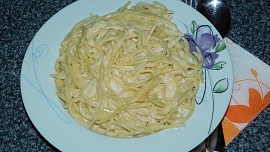 Špagety "Alfredo"