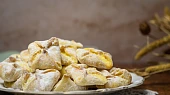 Tvarohové šátečky z listového těsta