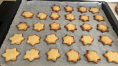 Hvězdičkové máslové sušenky, Tyto sušenky jsou trošku připálenější:)