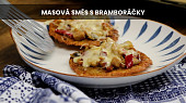 Masová směs s bramboráčky