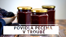 Povidla pečená v troubě