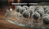 Rumové kuličky - cukroví