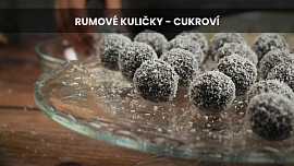 Rumové kuličky - cukroví