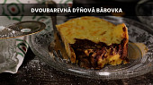 Dvoubarevná dýňová bábovka