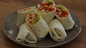 Mexická tortilla s kuřecím masem