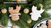 Bílková poleva na perníčky