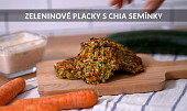 Zeleninové placky s chia semínky