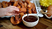 Churros s čokoládou (Čuros)