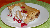 Sladké cannelloni plněné tvarohem