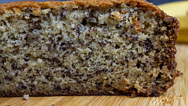 Banana bread - banánový chlebíček