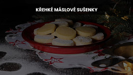 Křehké máslové sušenky