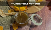 Tymiánový sirup proti kašli