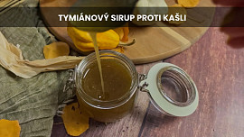 Tymiánový sirup proti kašli