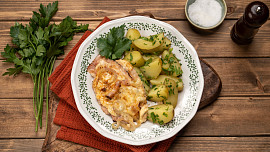 Šťavnaté zapečené kotlety