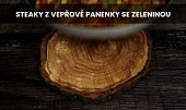 Steaky z vepřové panenky se zeleninou