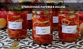 Sterilovaná paprika s olejem