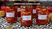 Sterilovaná paprika s olejem