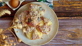 Vázané koláčky nekynuté