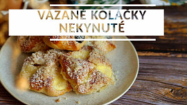 Vázané koláčky nekynuté