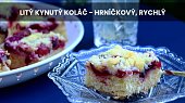Litý kynutý koláč - hrníčkový, rychlý