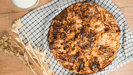 Věnec - kynuté těsto ze šlehačky