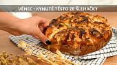 Věnec - kynuté těsto ze šlehačky