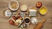 Jablkový závin z listového těsta