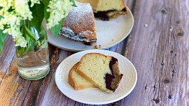 Jednoduchá mramorová bábovka