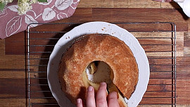 Jednoduchá mramorová bábovka