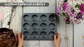 Čokoládové muffiny - hrníčkový recept