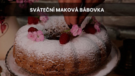 Sváteční maková bábovka