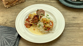 Zapečené rolky z kotletky