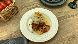 Zapečené rolky z kotletky